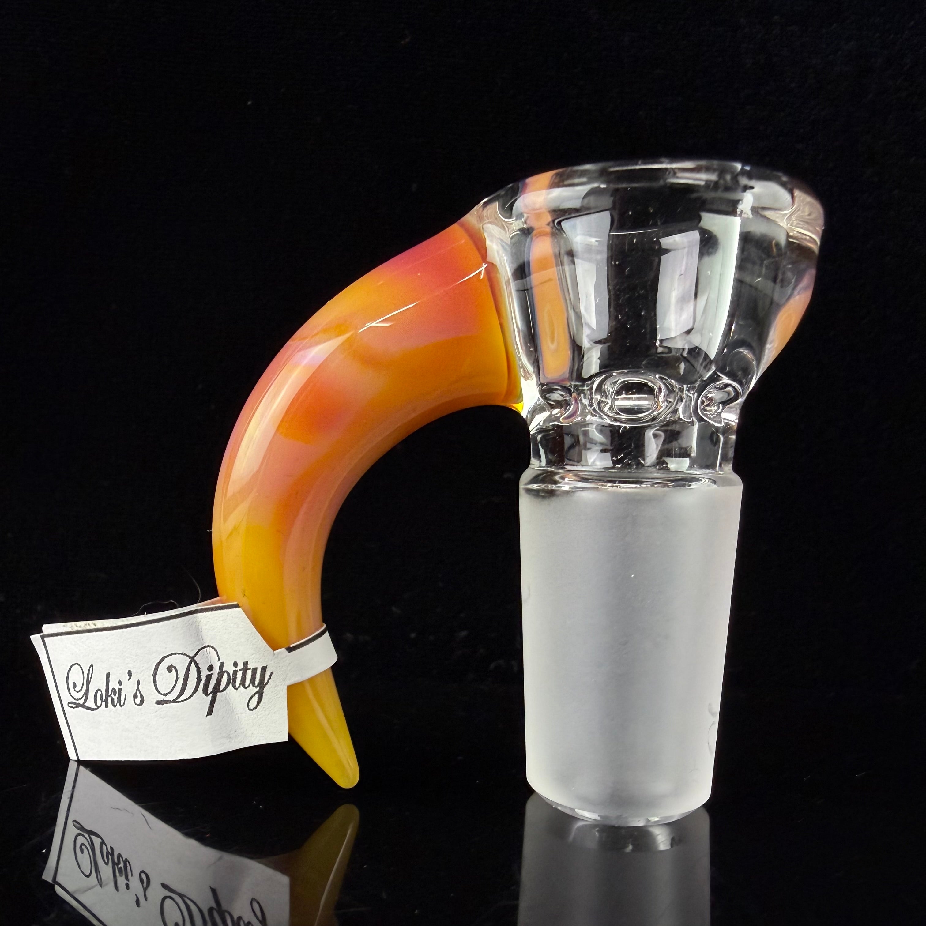 Partial Accent "Loki's Dipity" 18mm Slide by Sovereignty Glass