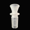 SOL Lace Perc Sherlock Bubbler "Sacred G Etched" by SOL Glassworks
