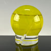 "Lemon Drop" Glass Marble Spinner Cap by One Trick Pony