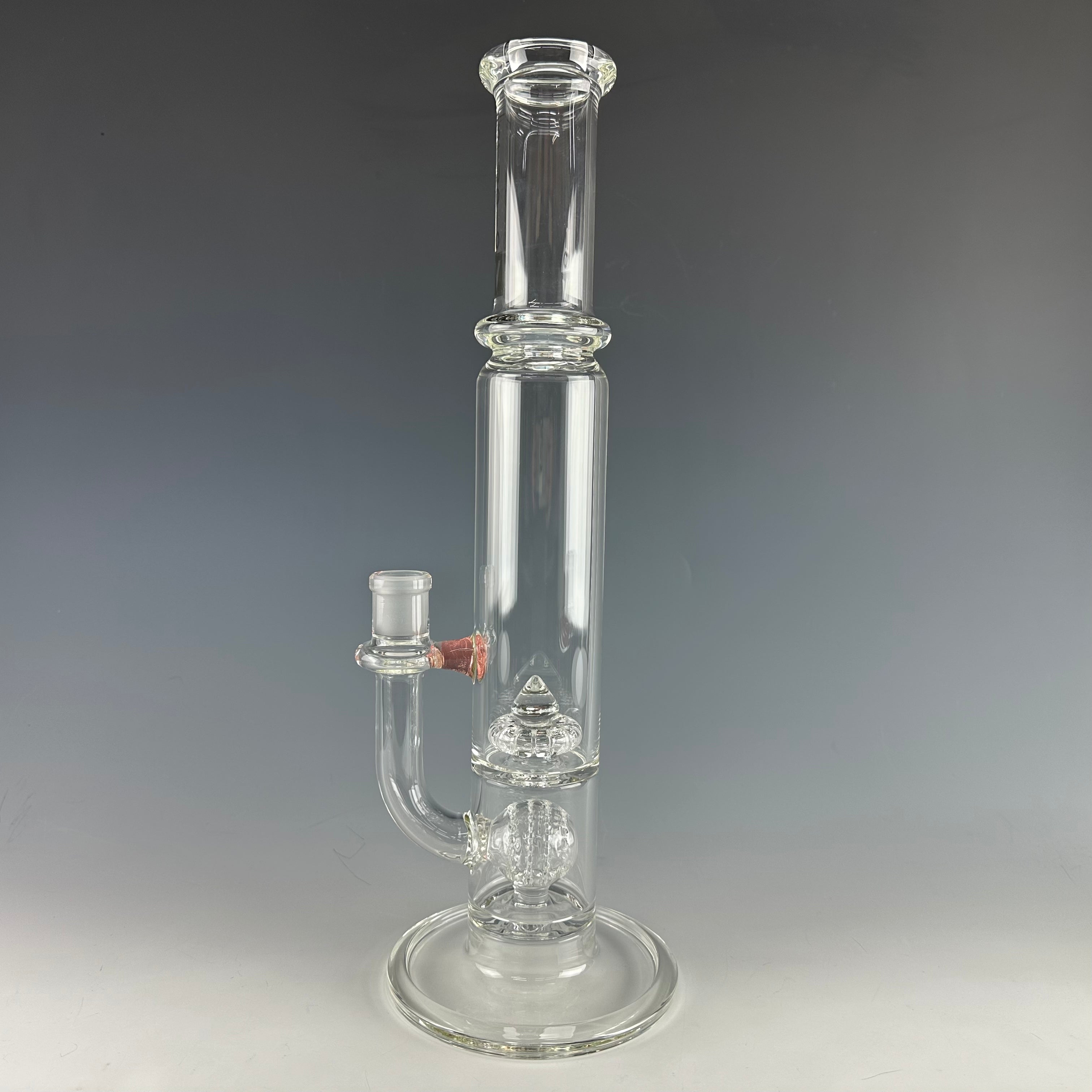 "Moon to Circ" Waterpipe by Studio V Glass
