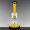 "Yellow, Red, Black" (Full Color) Jet Ball  by Toro Glass