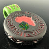 "Africa" Sandblasted Pendant by GlassMaze
