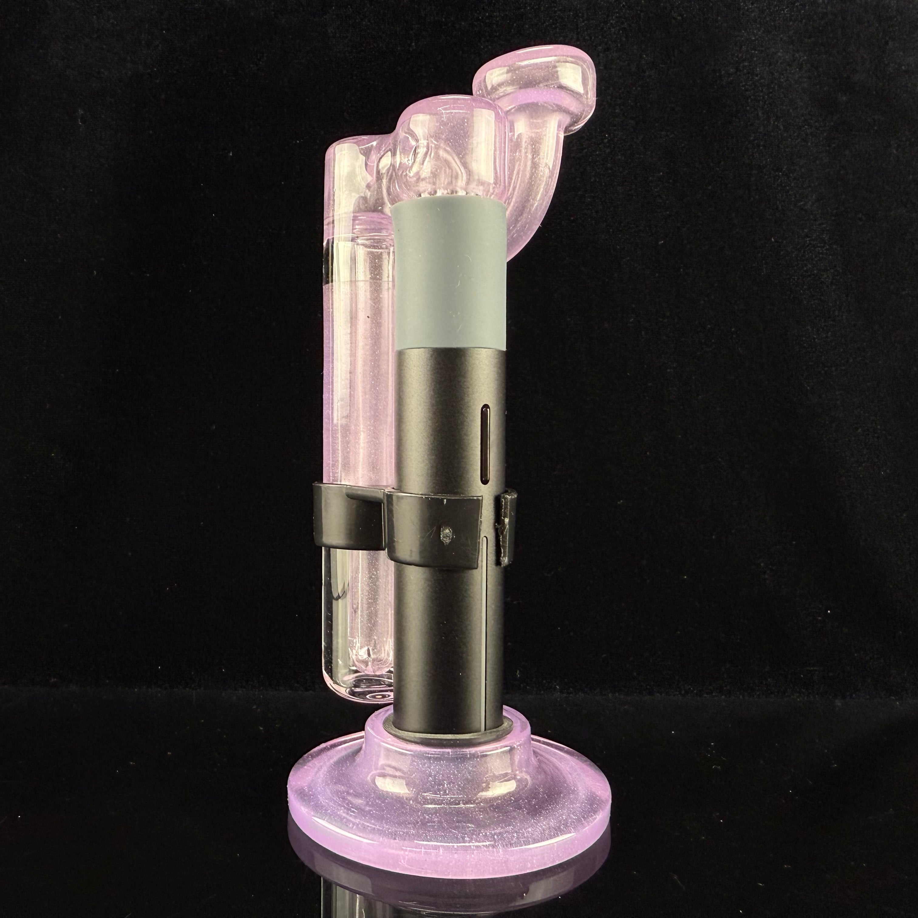 "Rose Quartz" Pwhip for Puffco Pivot by Lennon Glass