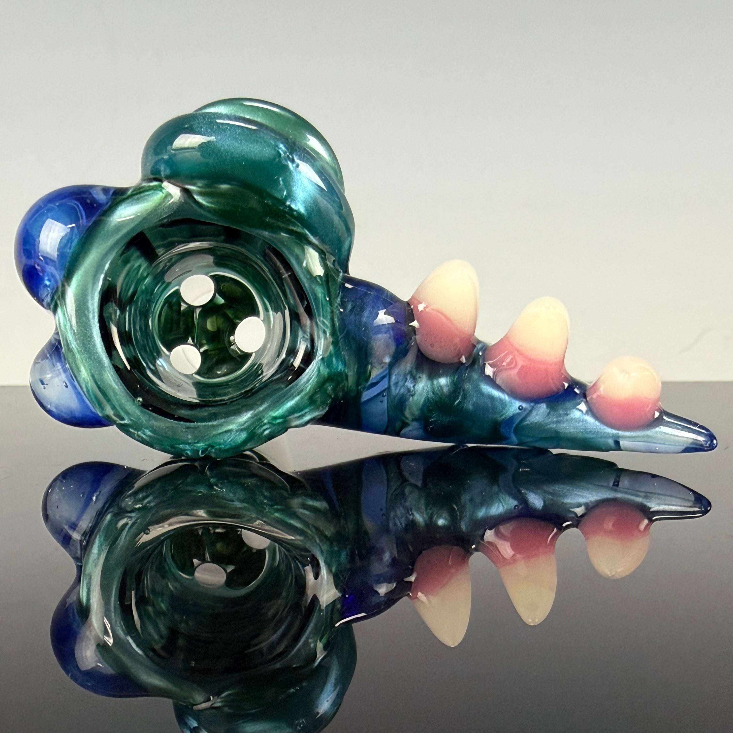 18mm 3 Hole Slide by Salt Glass