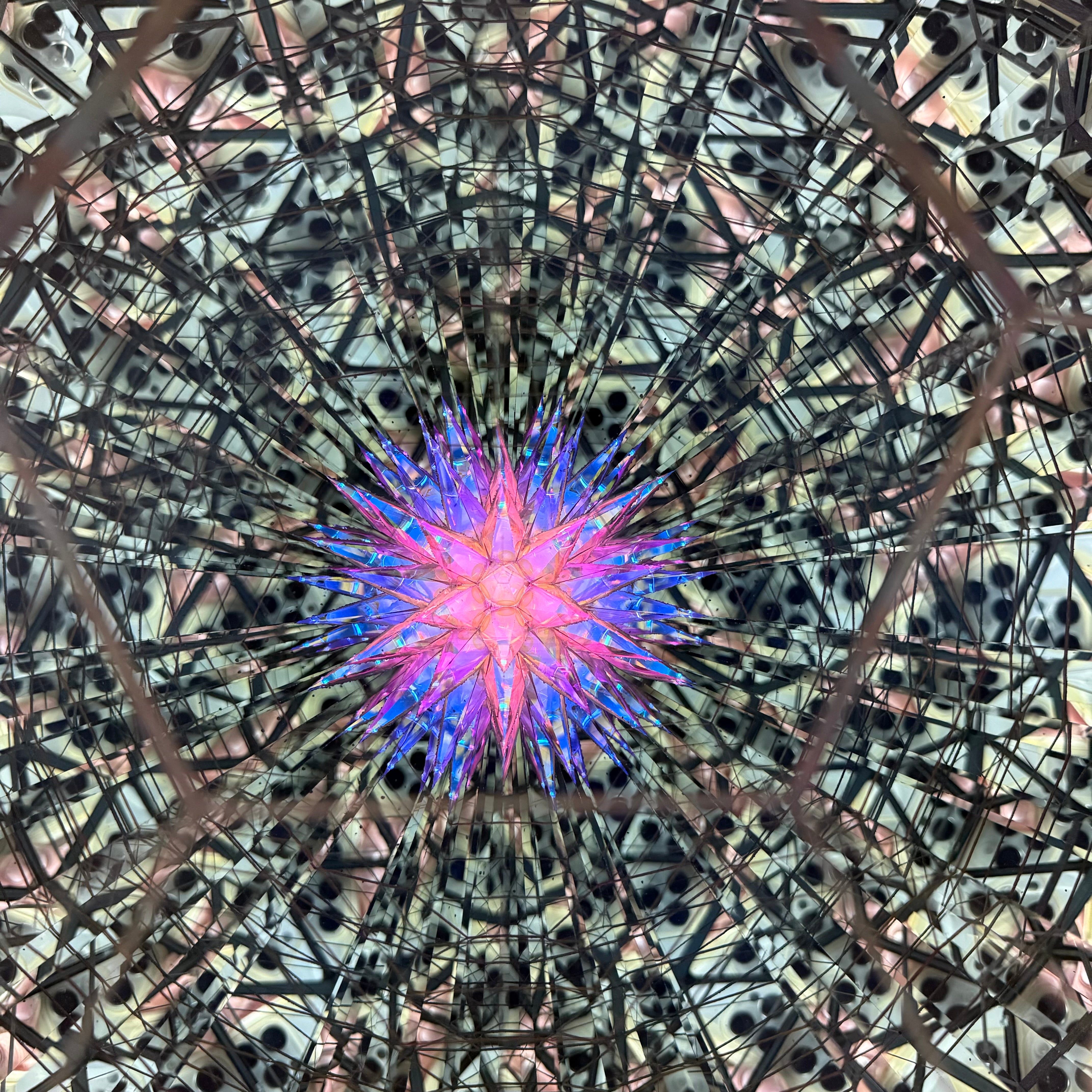 14"  "Nova Star Custom" Kaleidoscope by David L. Sugich