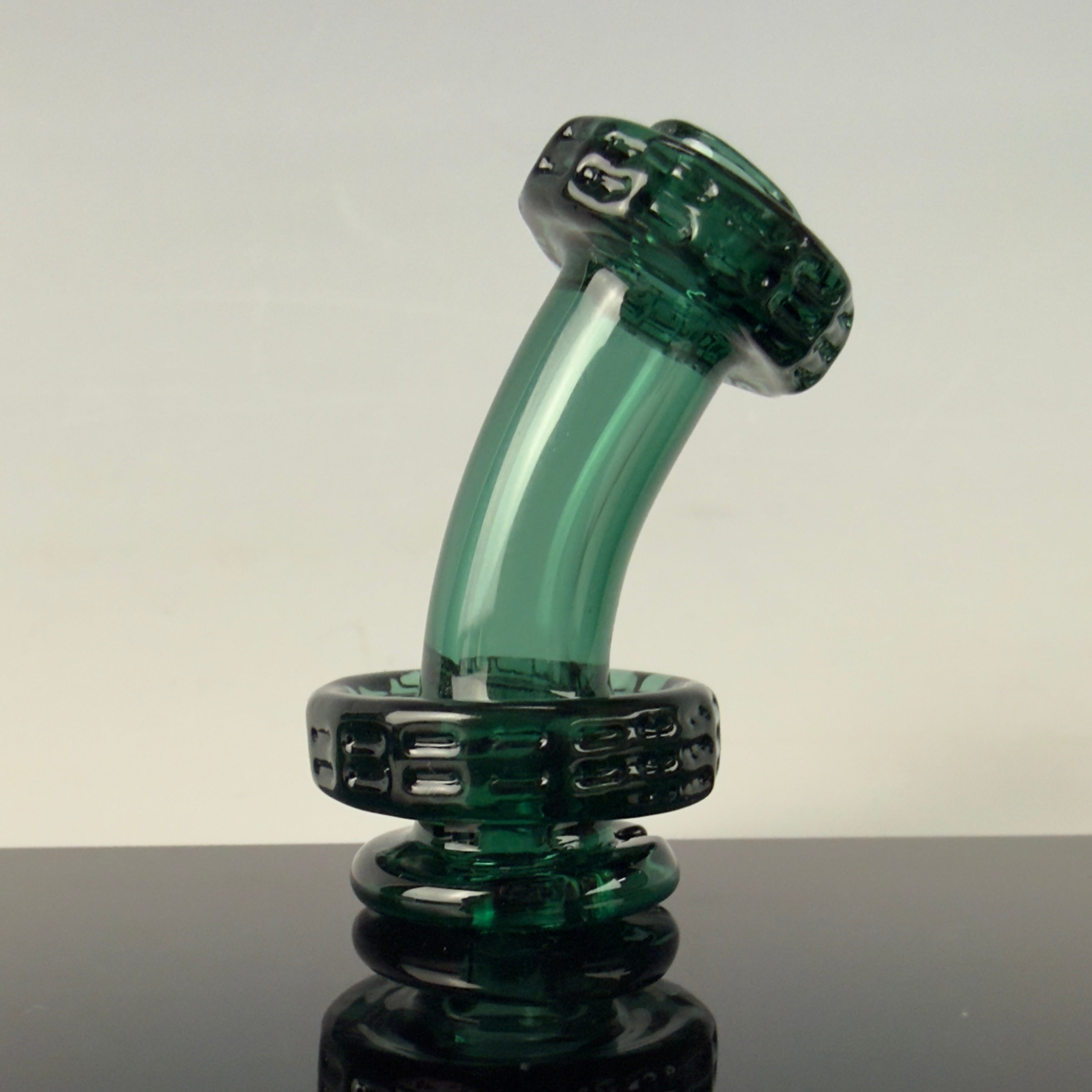 Puffco Pivot Bolt Autospinner Mouthpiece by Nib Glass