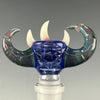 "Neptune, Plantphibian, Paparazzi" 14mm 3 Hole Slide by Salt Glass
