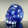 "Dichroic over Cobalt Blue" Skull Shredder by Carsten Carlile