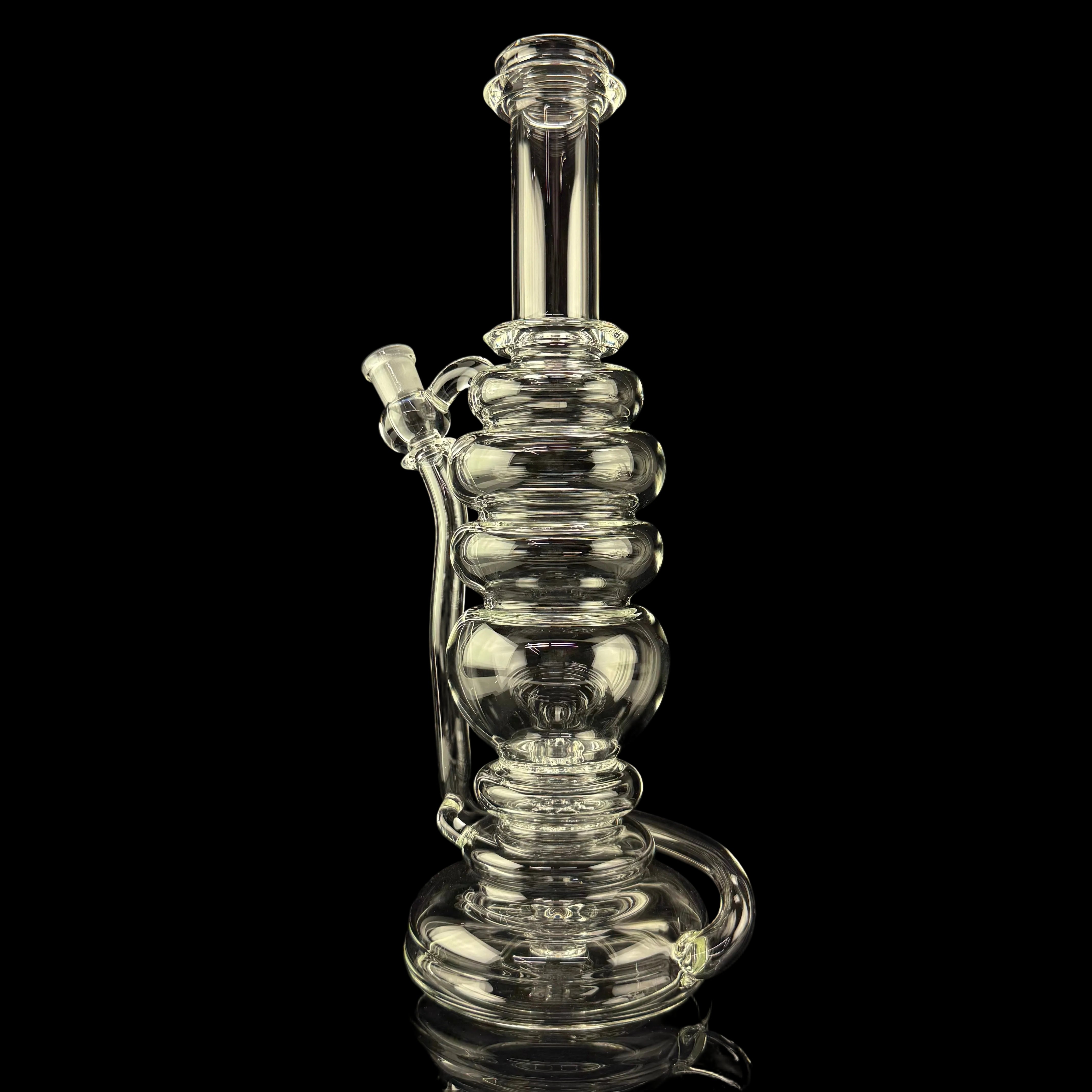 Medium "Flowerpot" Waterpipe W/ Slide by Mike Philpot