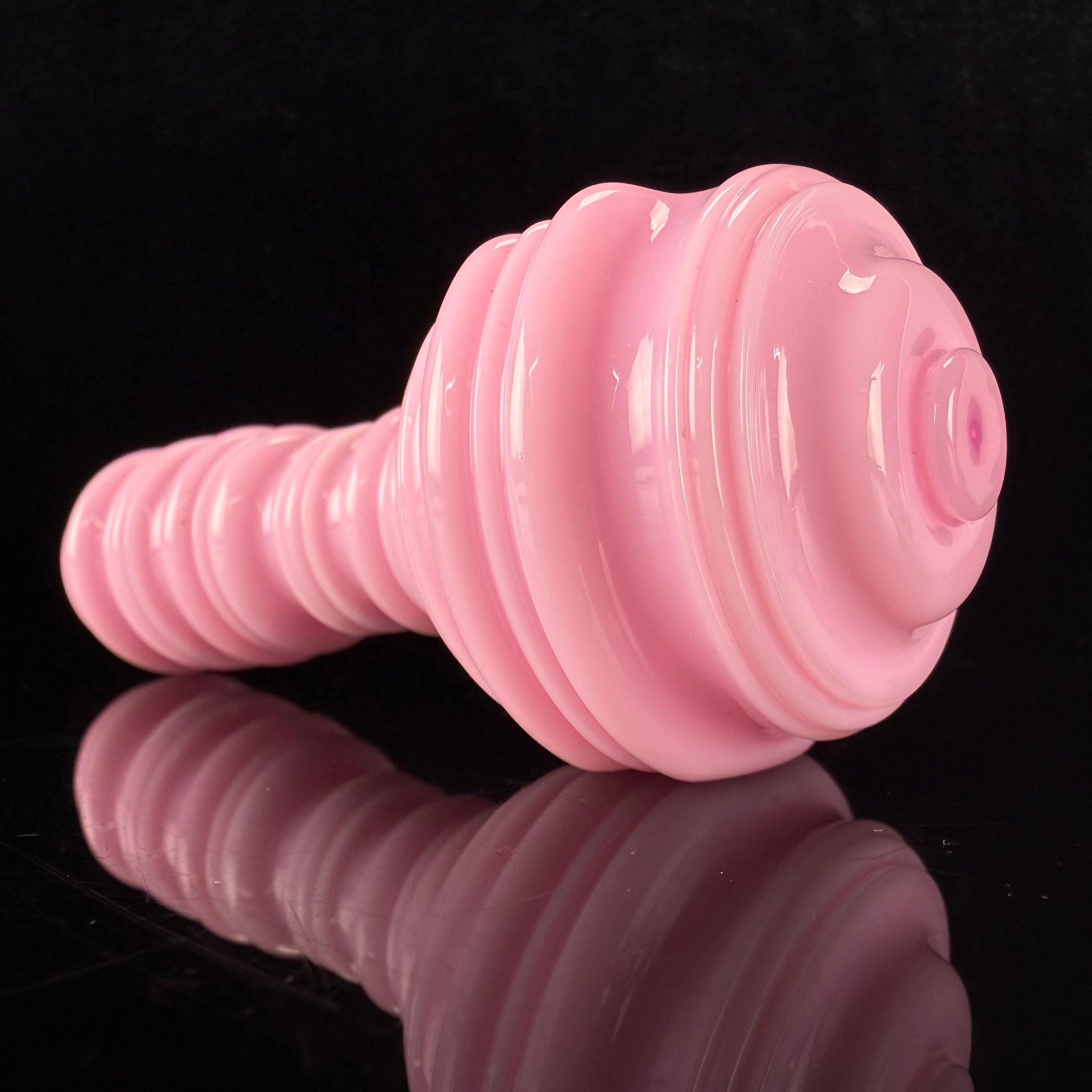 Pink "Scrapbook" Handpipe by Hamm's Waterworks