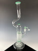 "Atlantis X Star White" FA 4 Arm Pillar Natty Neck Hollowfoot W/ Coldworking by Sovereignty Glass