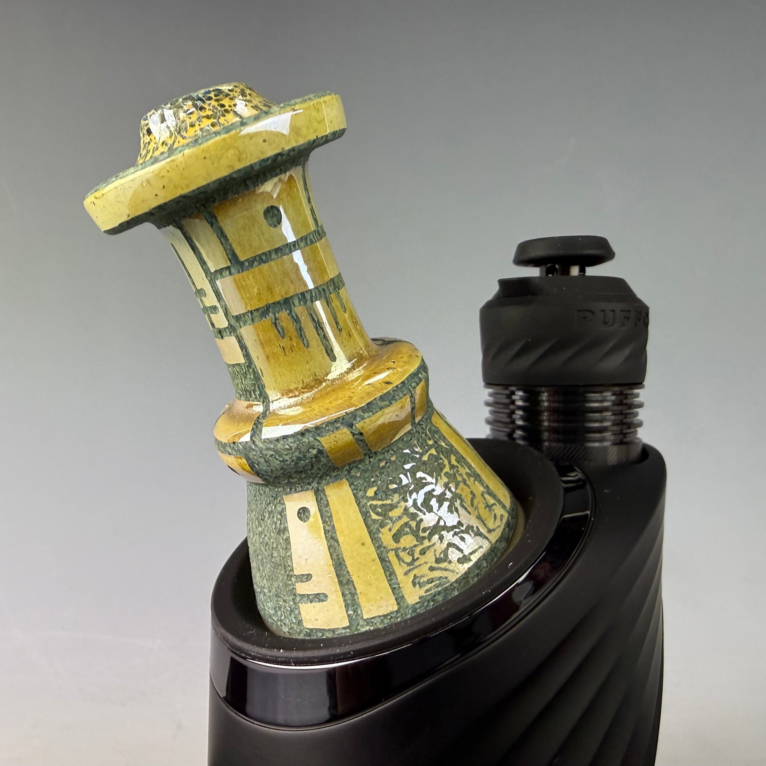 Hand Carved Puffco Dry Top #3 by Corey Clark