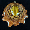 Yellow Tiger's Eye Pendant by Third Eye Pinecones