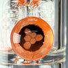 "Lava" PA 44x4 Fixed 4 Gridded W/ 3X Millies + Reduction Band by Sovereignty Glass