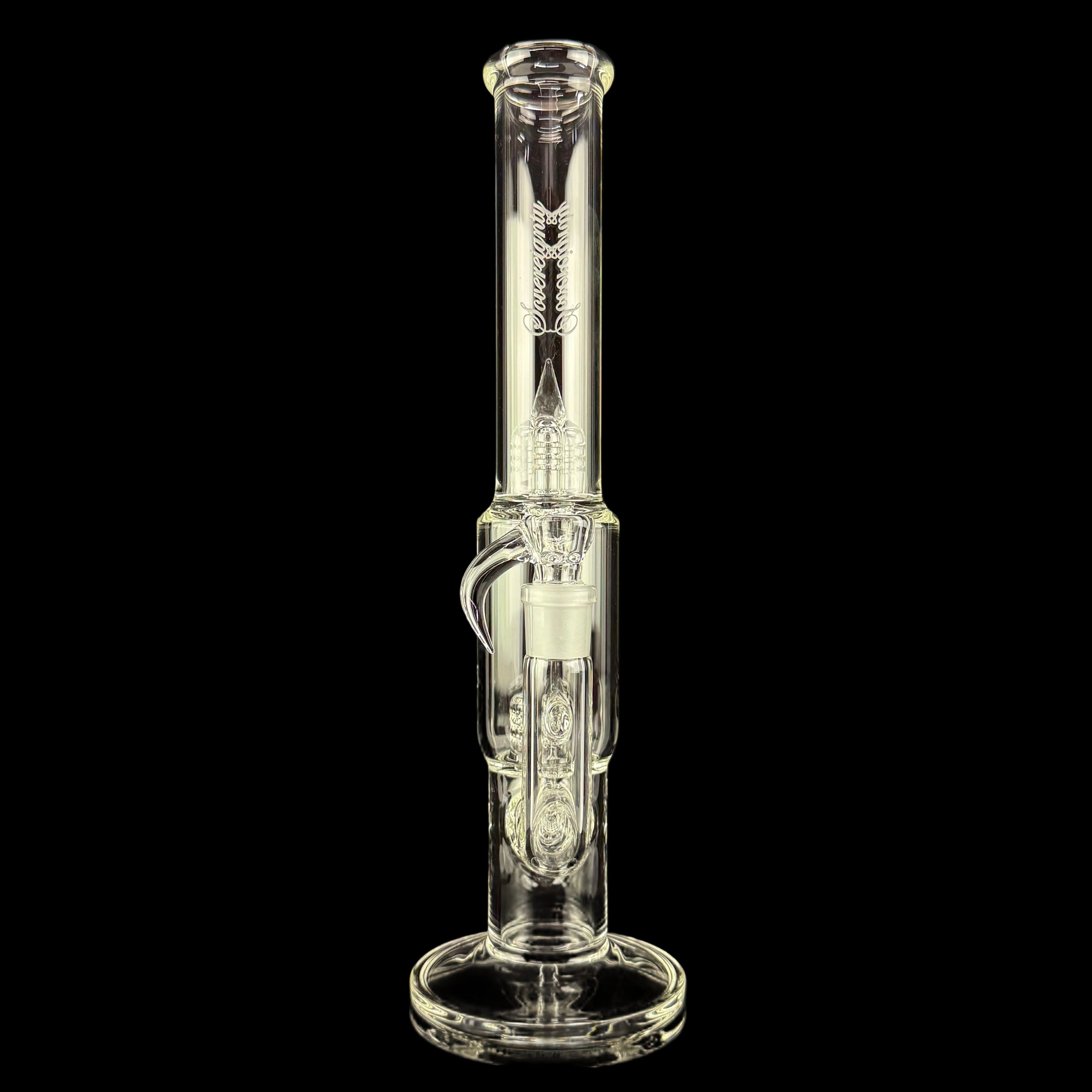 Capcycler - Stemline 16mm 6 Cut DownGrid to Front Facing GridCap + Splash Guard by Sovereignty Glass