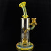"NS Yellow" Straight Can Rig by Fatboy Glass