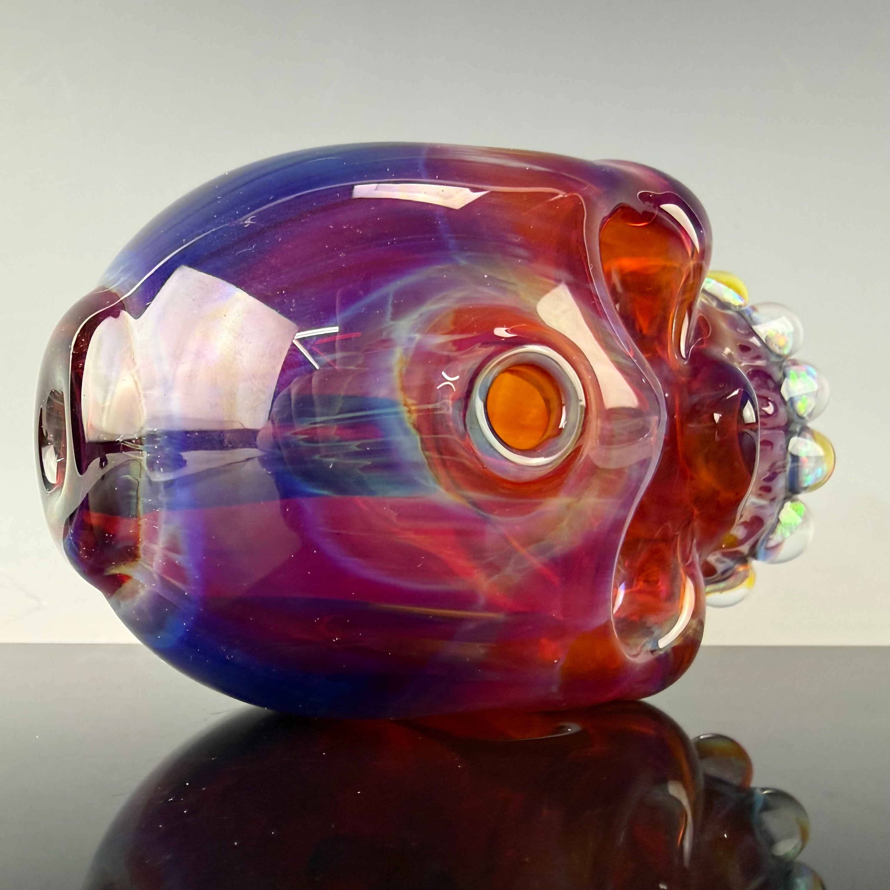 "Amber Purple" Skull Shredder by Carsten Carlile