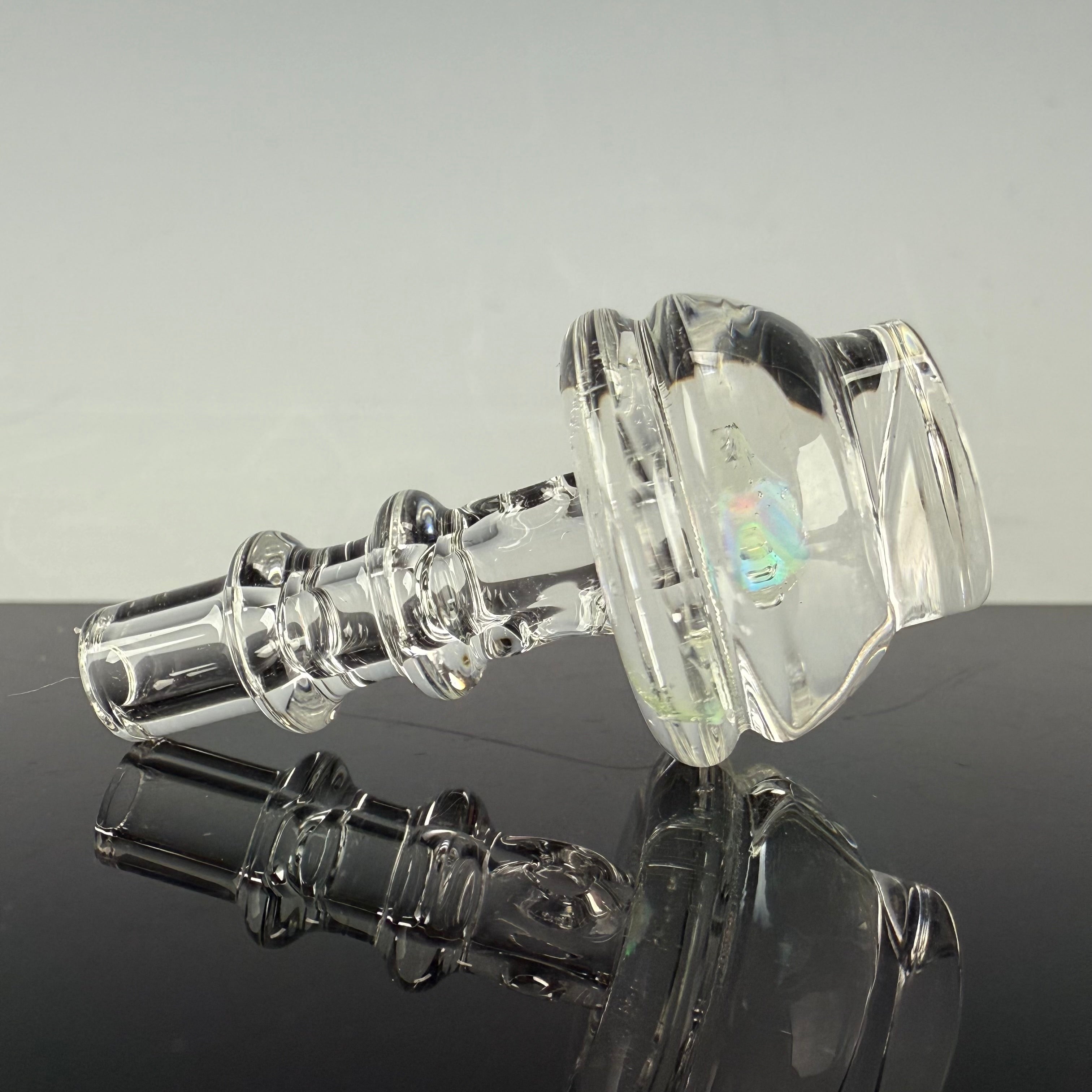 Clear-Encased Opal "Skeleton Key" Cap by One Trick Pony