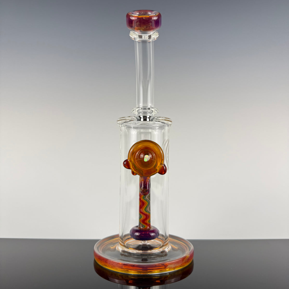 "Amber Purple" Wig Wag Showerhead Rig by OJ Flame
