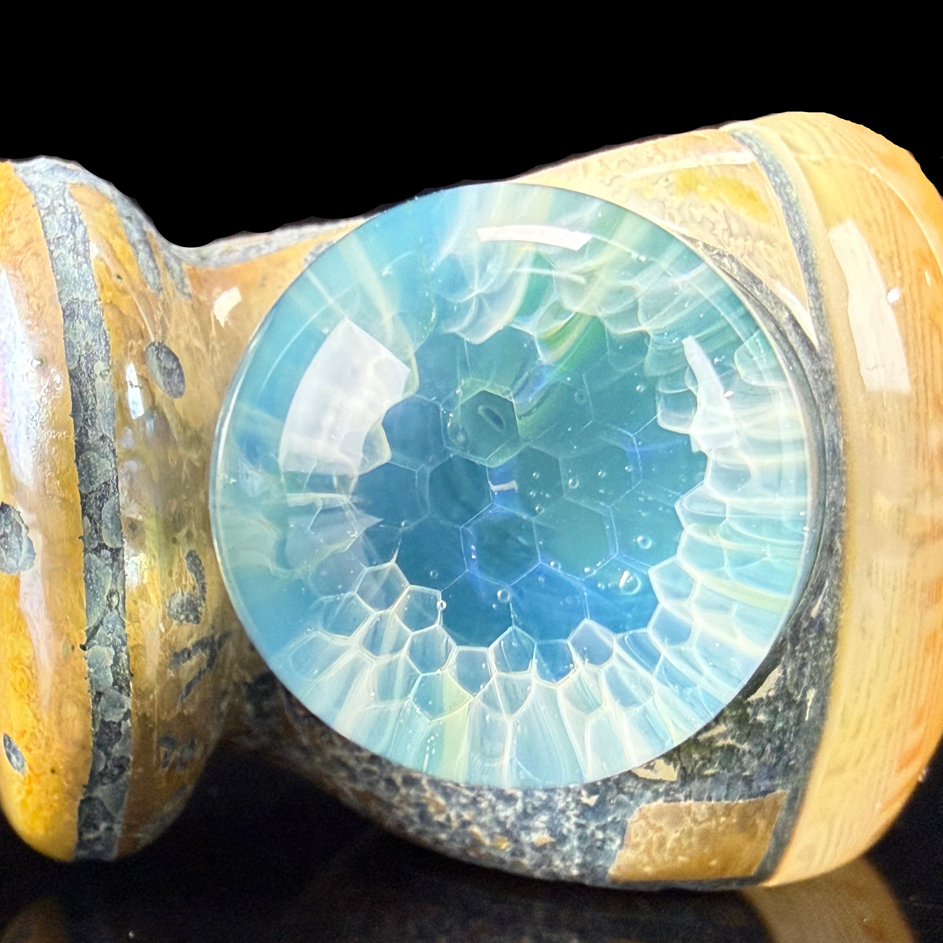 Hand Carved Handpipe by Corey Clark X OG Tubes