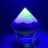 "Multicolor" *Faceted* UV (30mm) Glass Marble Spinner Cap by One Trick Pony