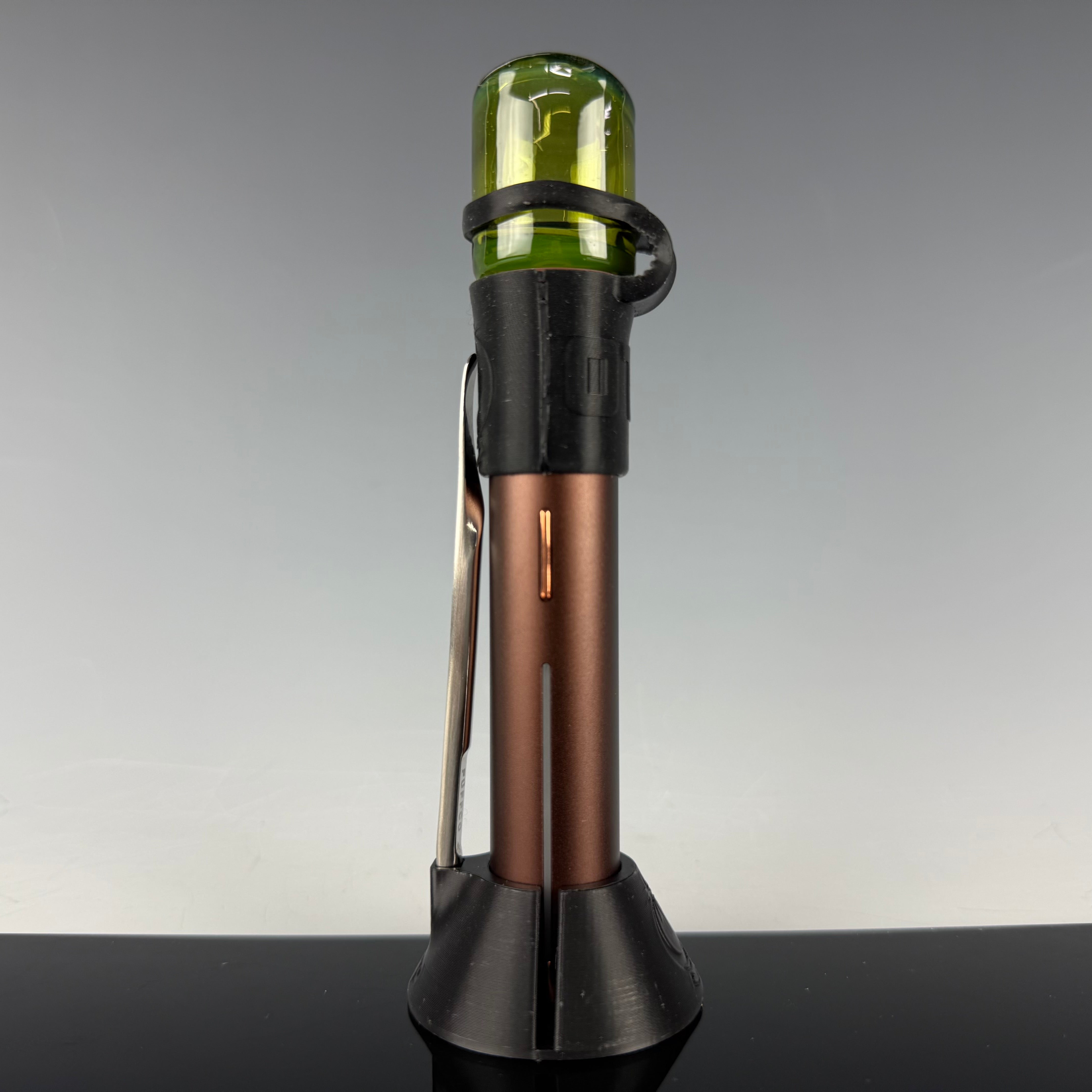 "Green Pearl"  Pivot FLI +  Silicone, Tether, Stand by One Trick Pony