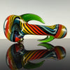 Full Color Horned Handpipe by Carsten Carlile