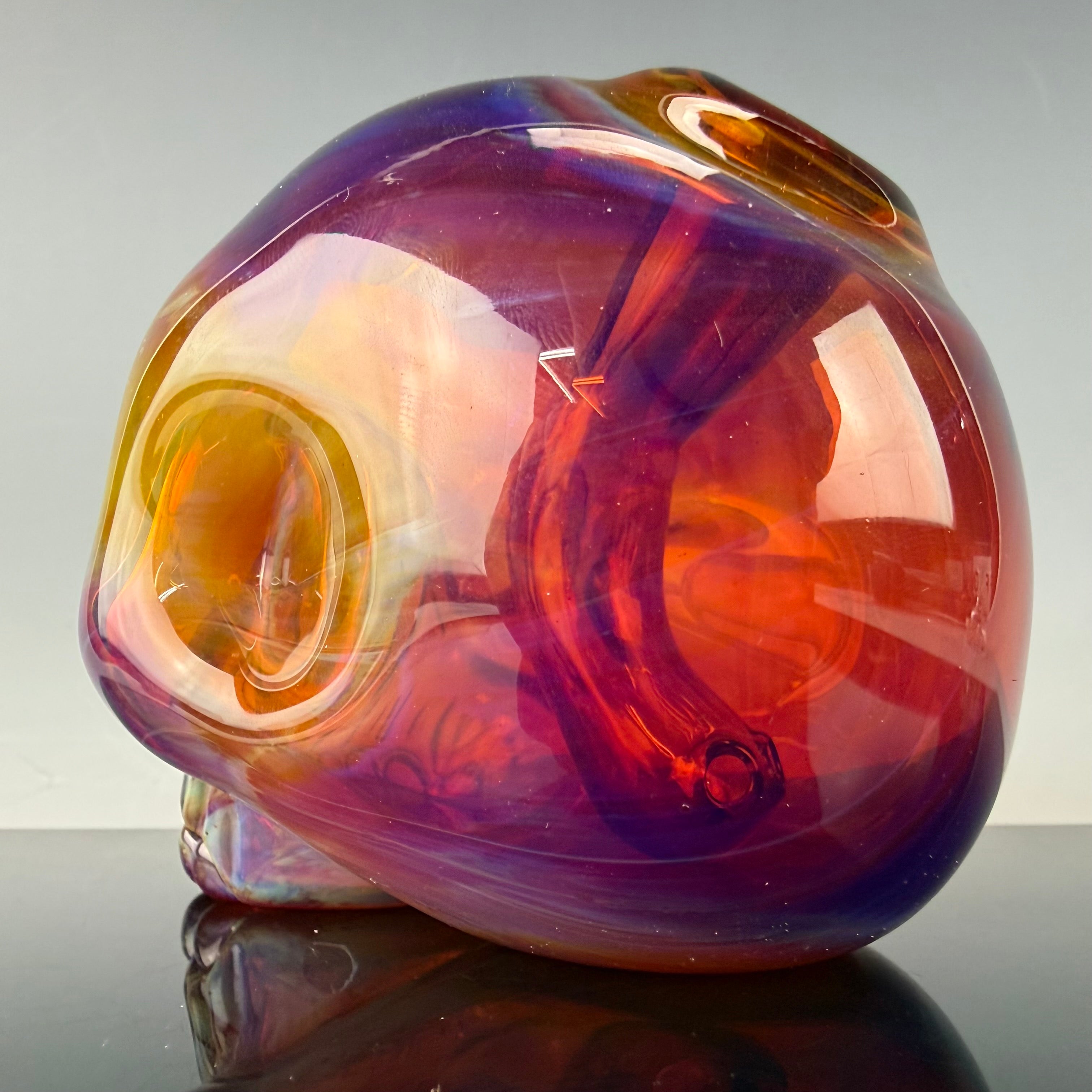 "Amber Purple" Skull Shredder by Carsten Carlile
