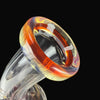 "Amber Purple" (Colored Foot & Mouthpiece)  Double Hex by Toro Glass