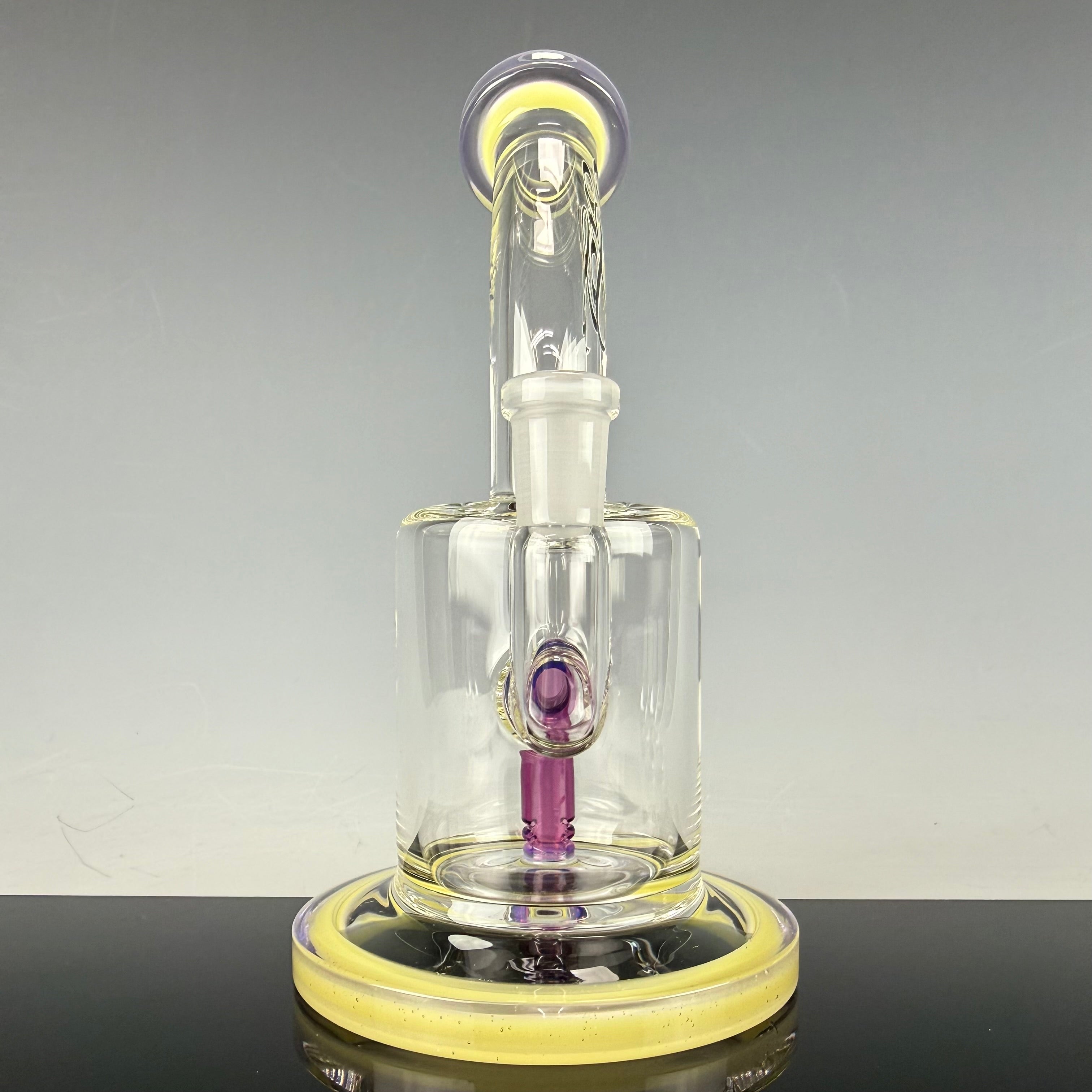 UV Single Macro (Colored Foot & Mouthpiece) by Toro Glass