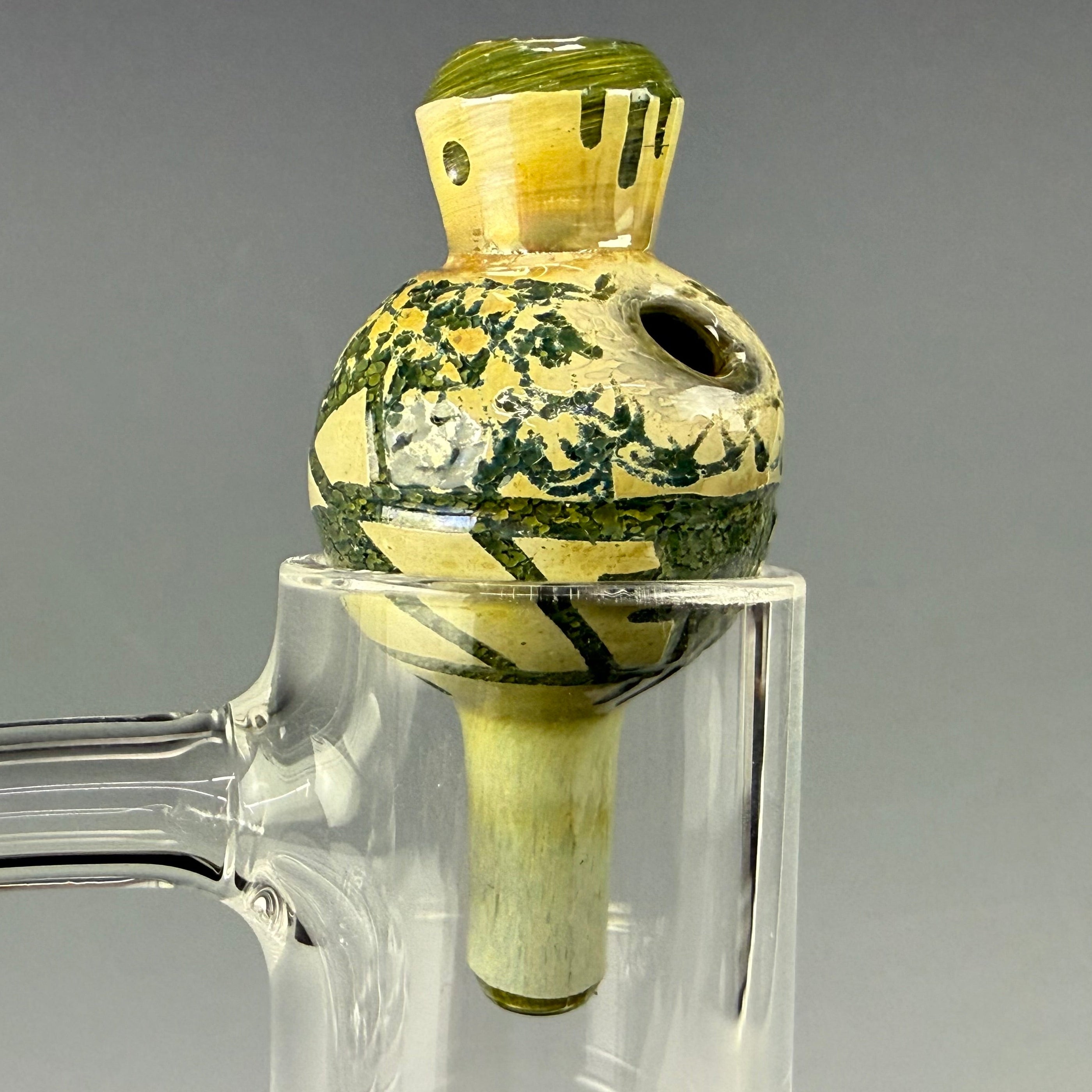 Hand Carved Bubble Cap by Corey Clark