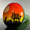 "Desert Sunset" Disc-Flip Spoon by Hillary Cooper