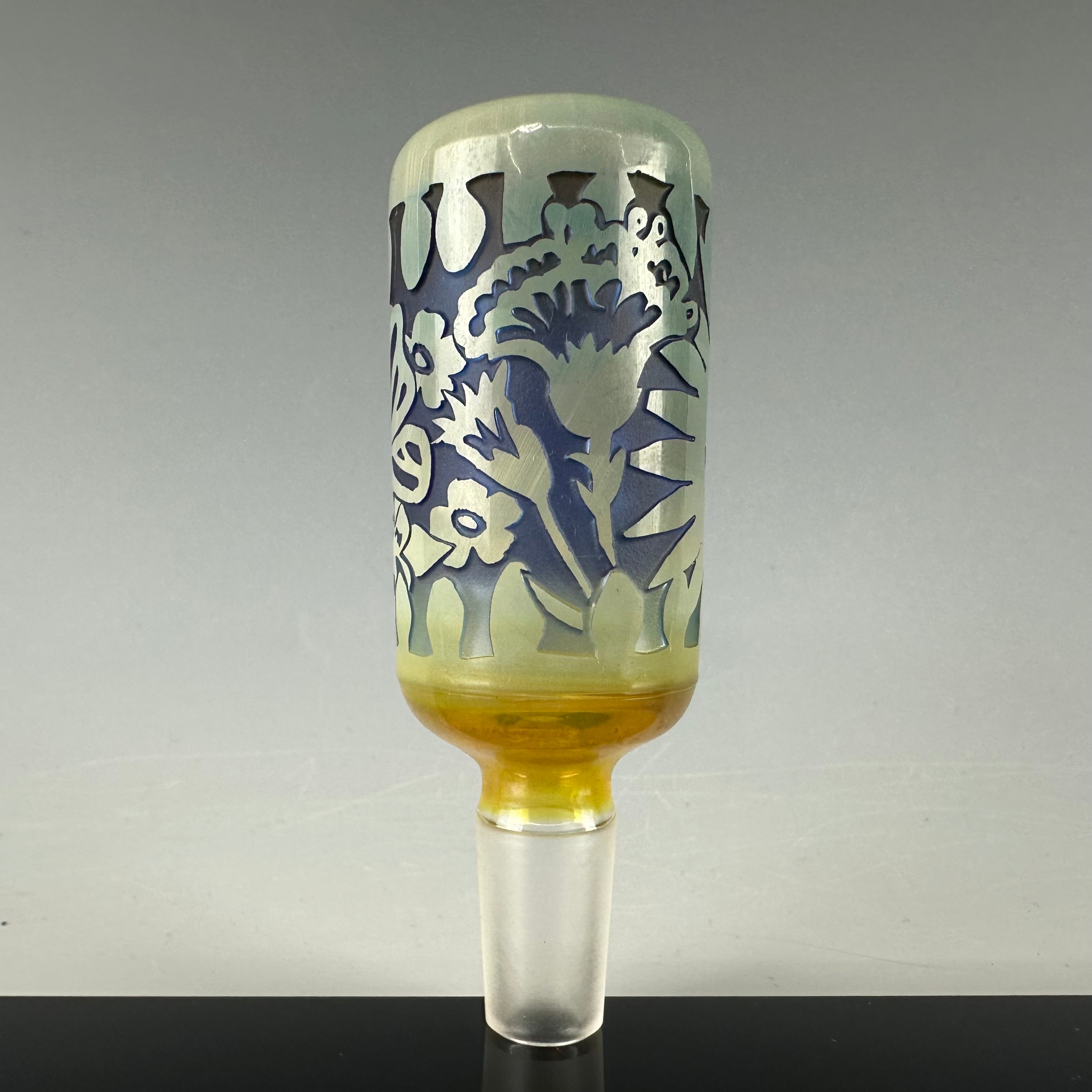 "Butterfly & Flowers" 14mm Slide by Liberty 503