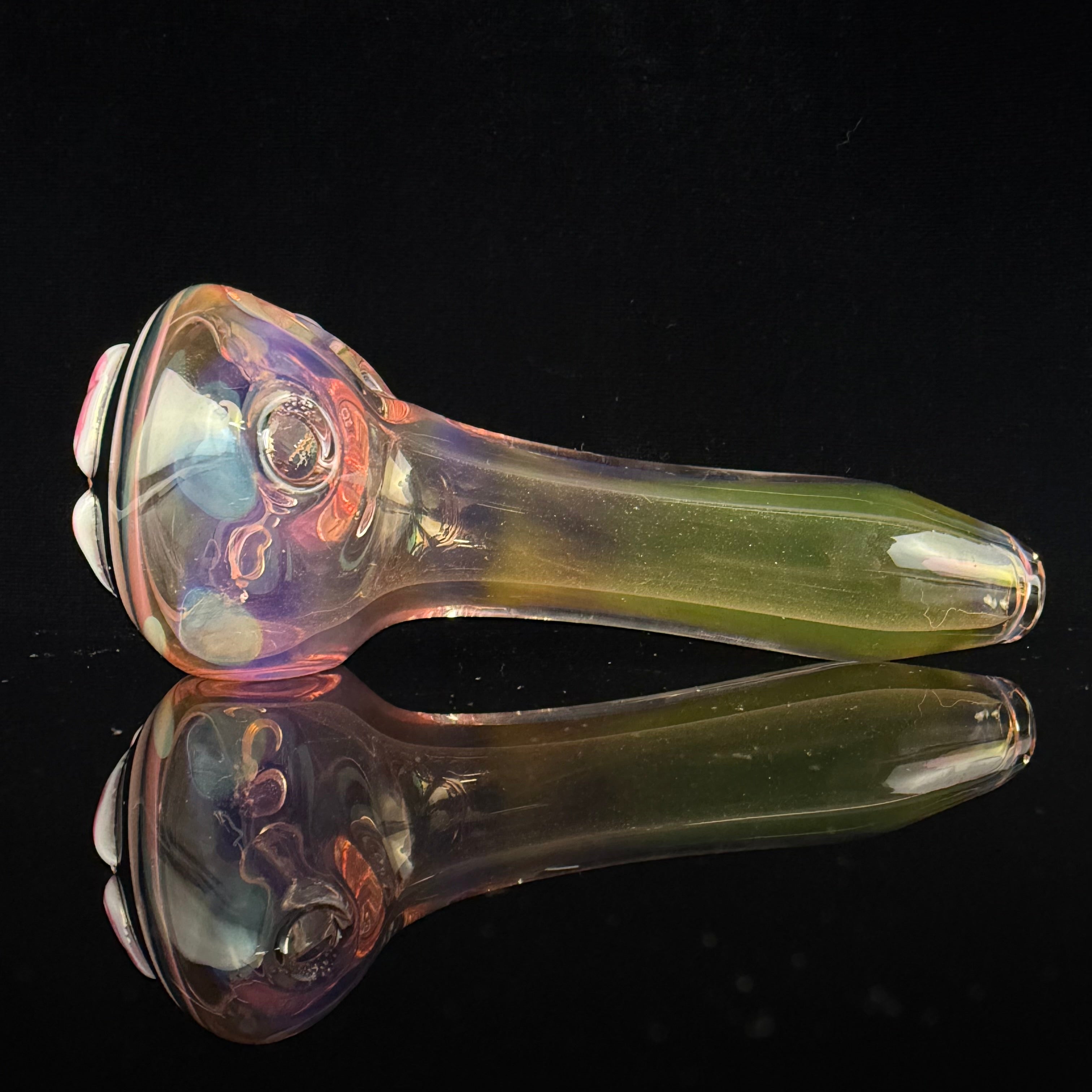 "Floral" Spoon #1 by Sarita Glass