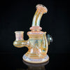 24K Gold Fumed Mini Rig by Avalon Glass