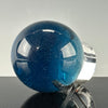"Blue Stardust" Glass Marble Spinner Cap by One Trick Pony