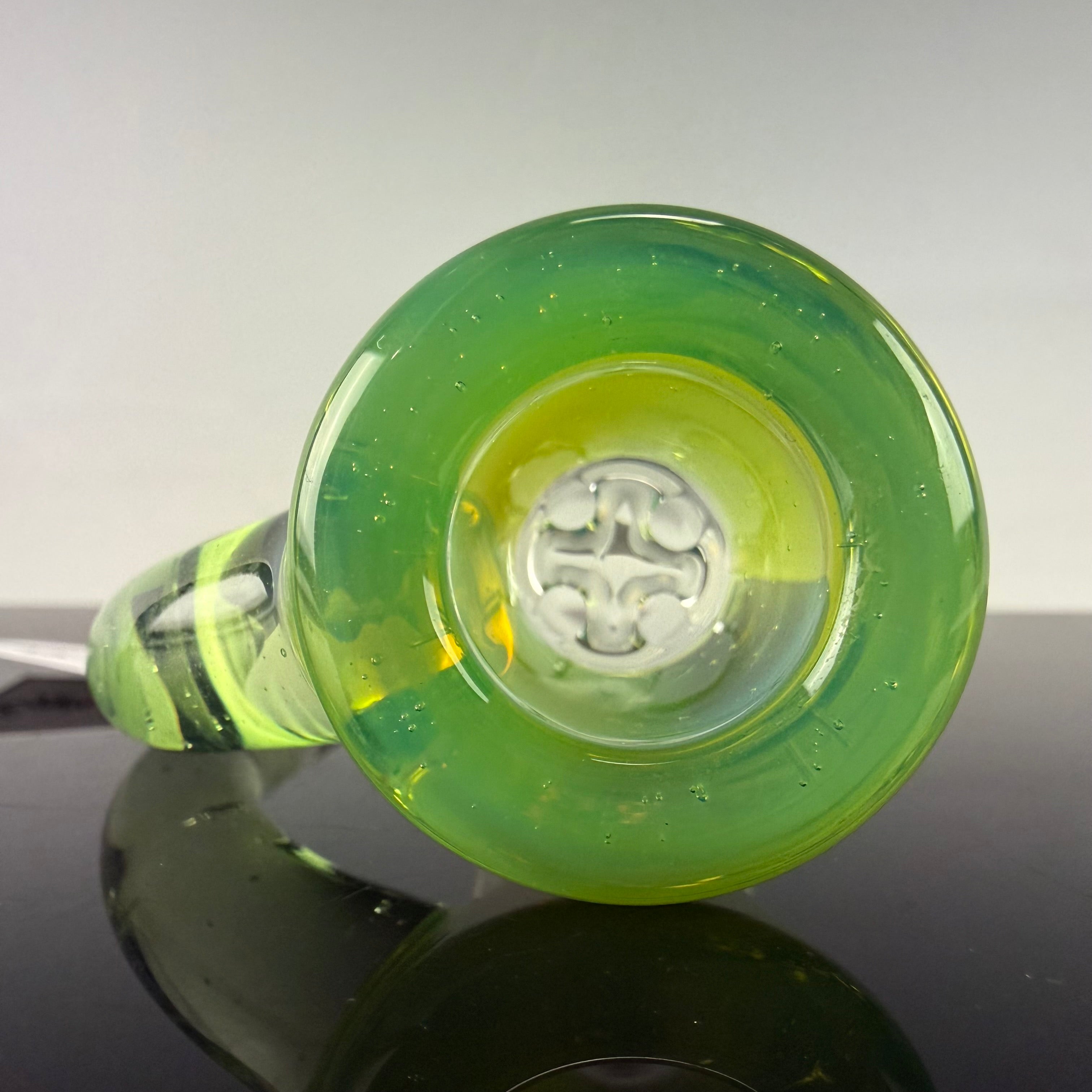 Full Accent "Egyptian Green" 18mm Slide by Sovereignty Glass