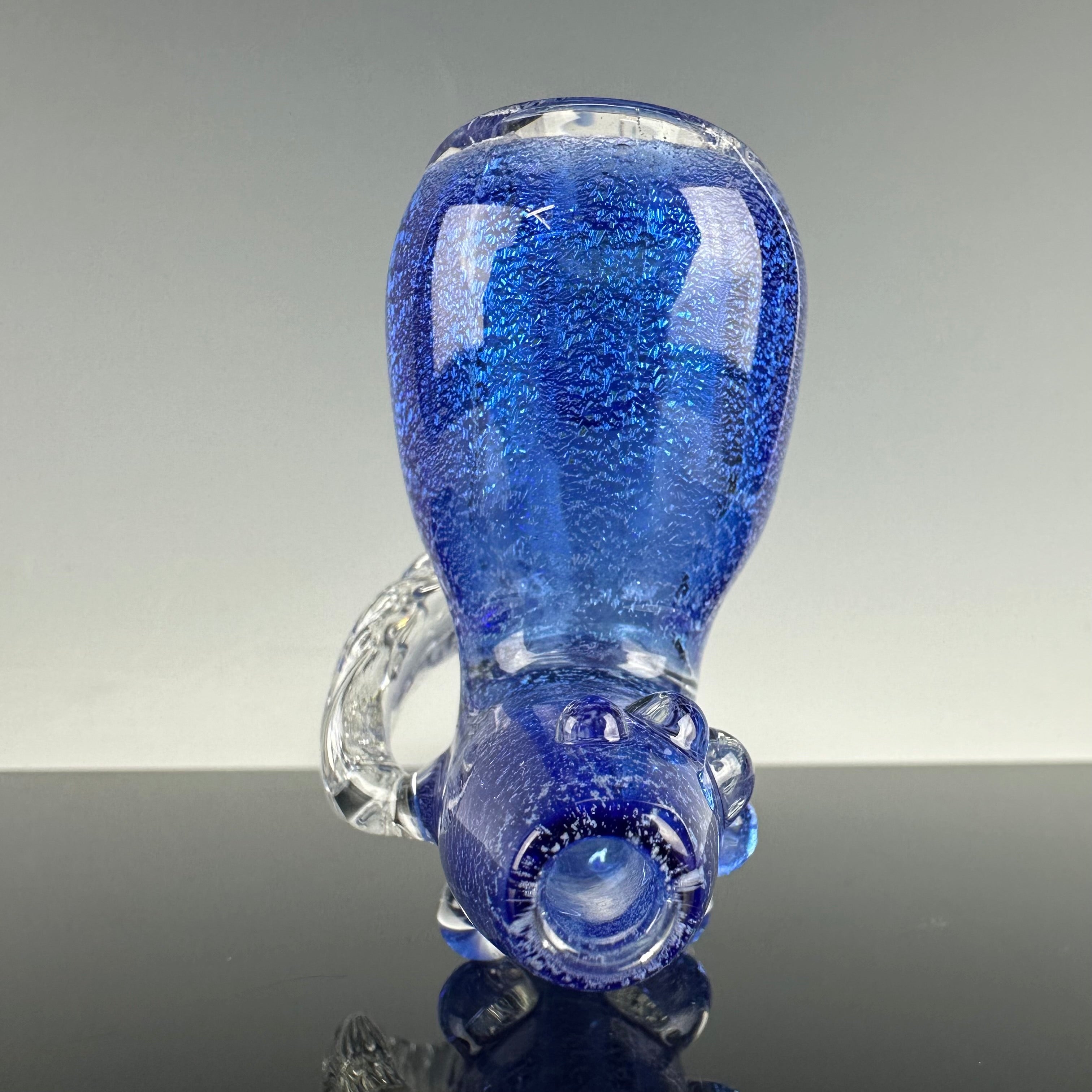 Dichroic Ceremonial Handpipe by Fiona Phoenix Fire