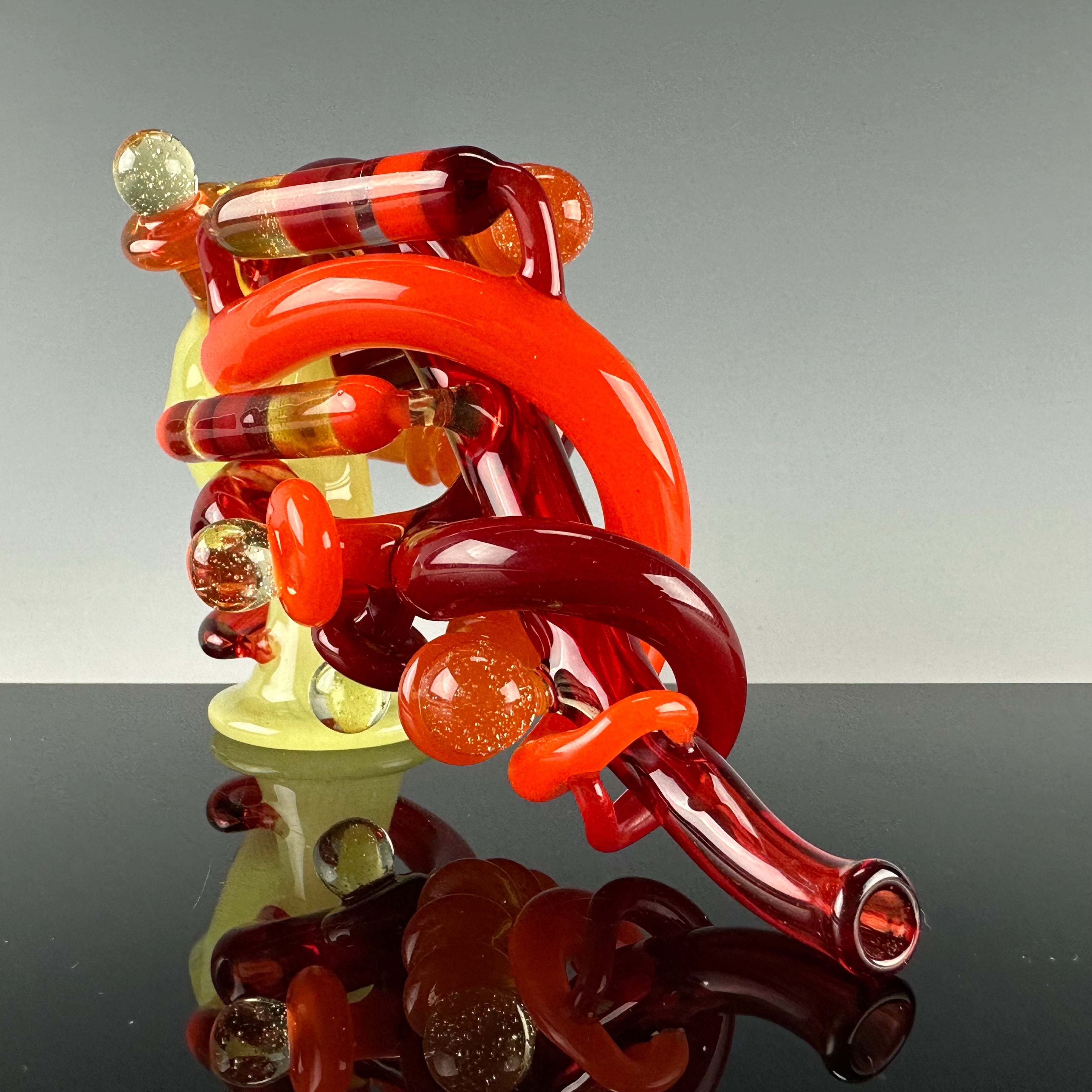 Cyborg Headlock #95 by LaceFace Glass