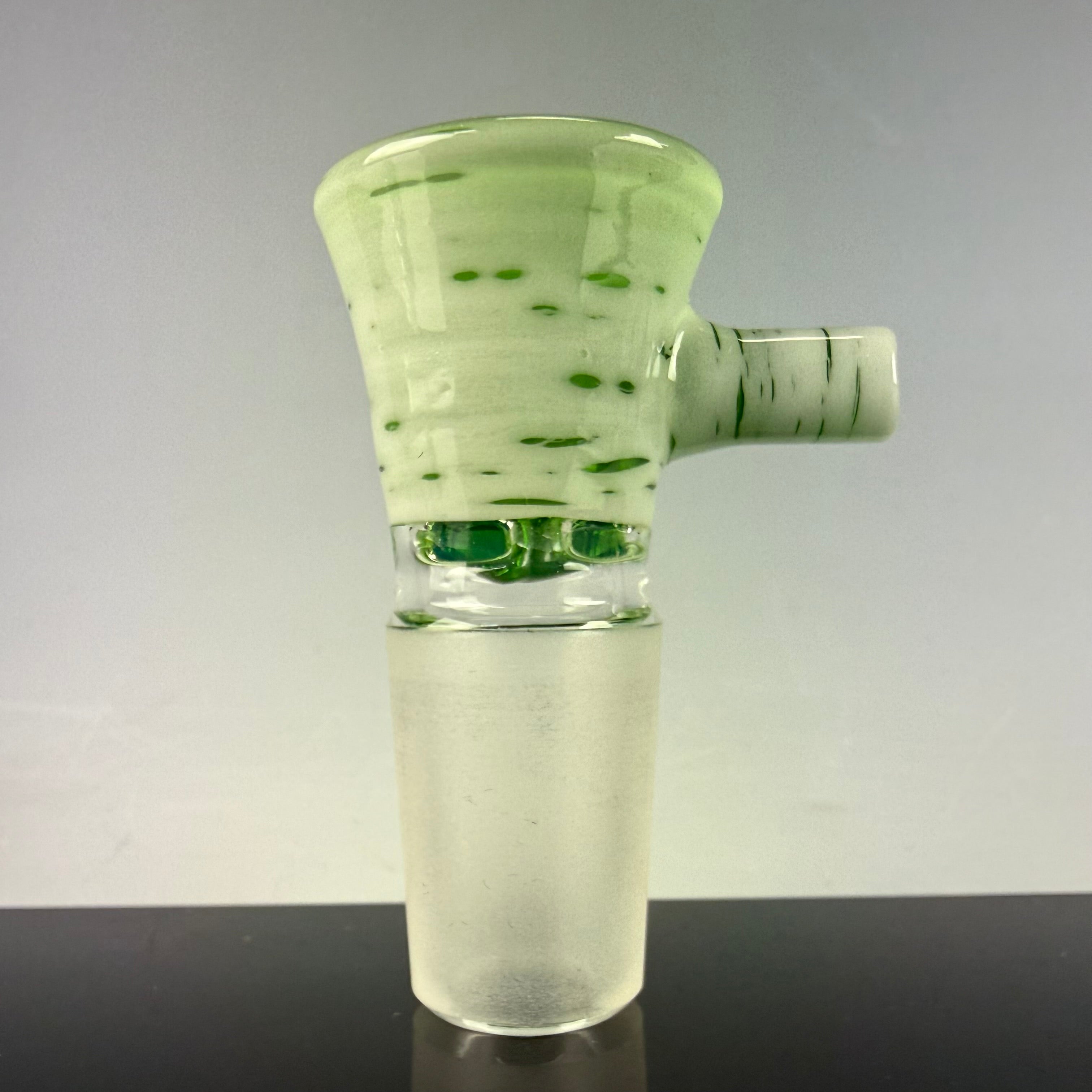 Full Color 18mm 4 Hole Slide by Engelman Glass