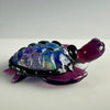 Dichroic & Telemagenta Sea Turtle Pendant by Turtle Time Glass