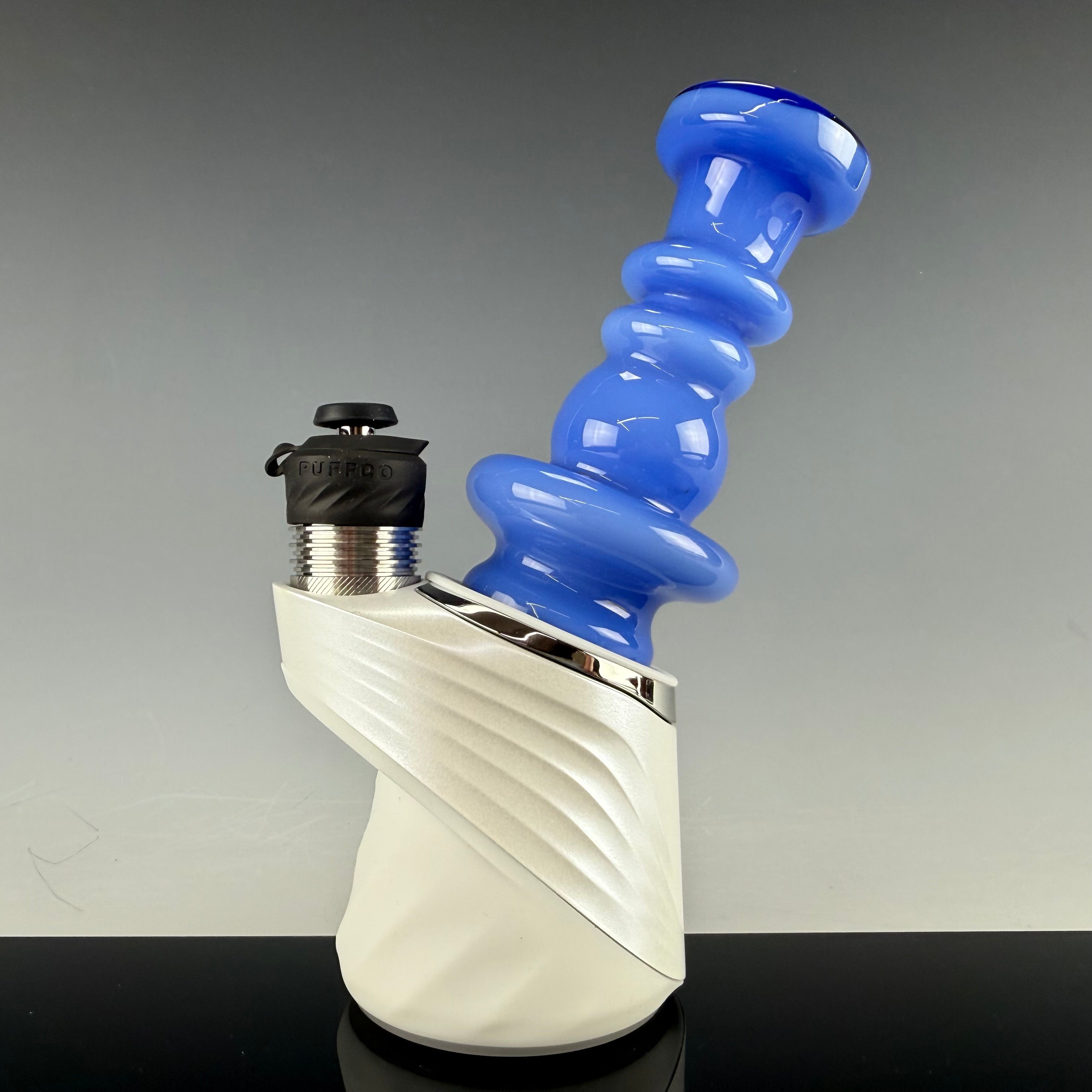 "Milky Blue" Puffco Dry Top by Carsten Carlile