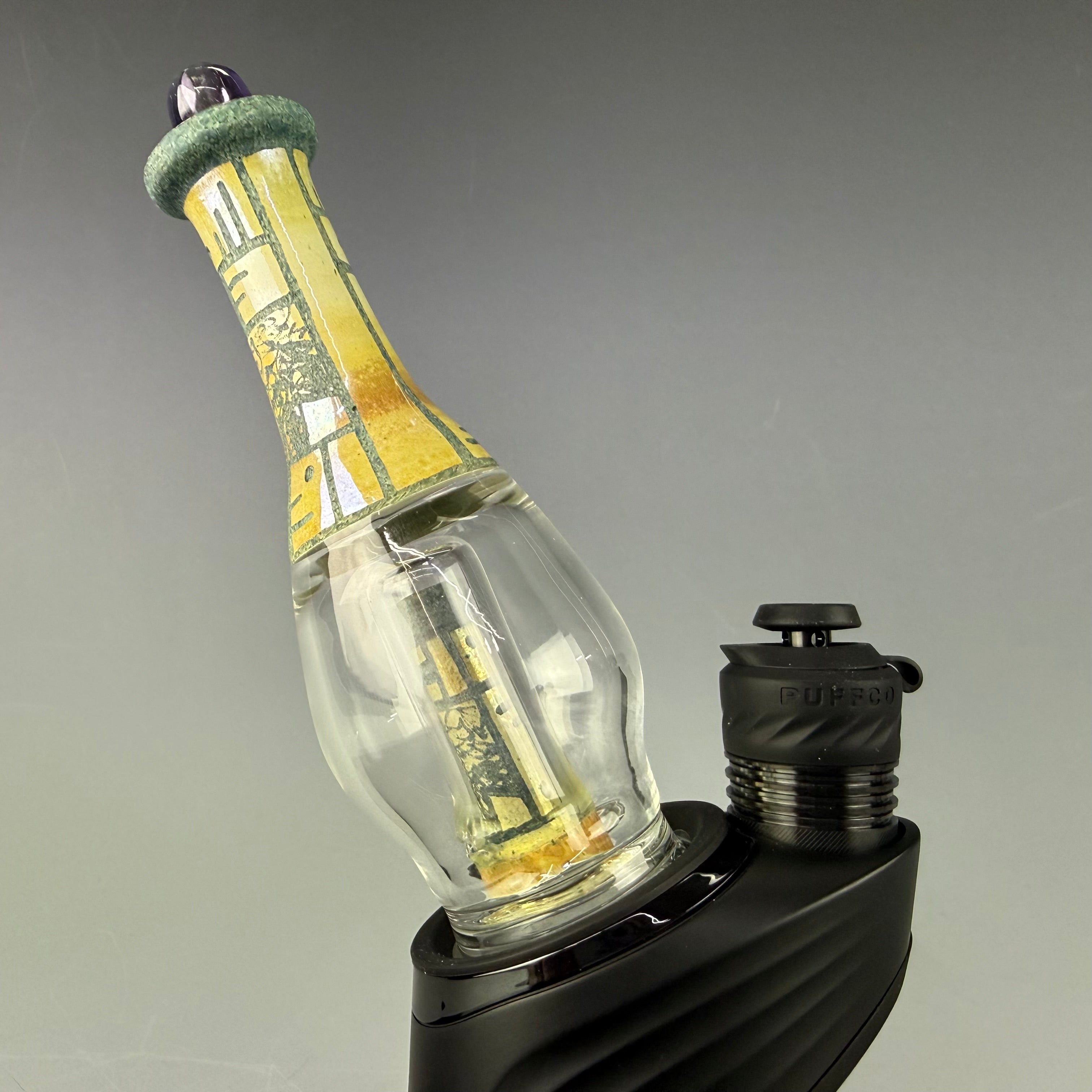 Hand Carved Puffco Attachment # by Corey Clark