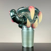 SPG X Salt 4 Hole 18mm Slide (Worked Joint) by Salt Glass