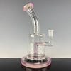 CFL Single Macro (Colored Foot & Mouthpiece) by Toro Glass