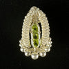 Peridot Wire Wrapped Pendant by Cosmic Wraps