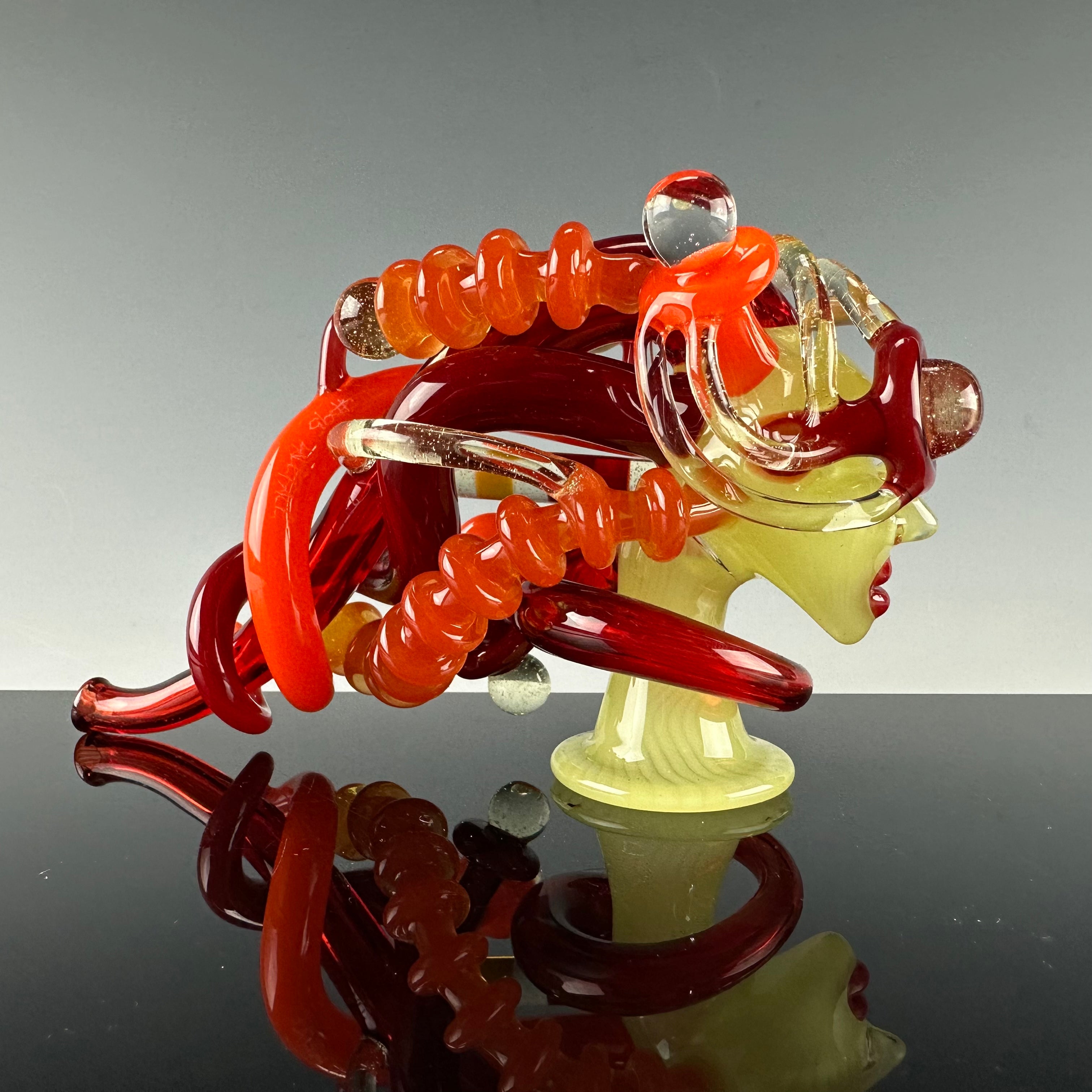 Cyborg Headlock #95 by LaceFace Glass