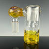 "NS Yellow" Accented 18mm 90 degree "Dewar" Dry Catcher by Rick Bird