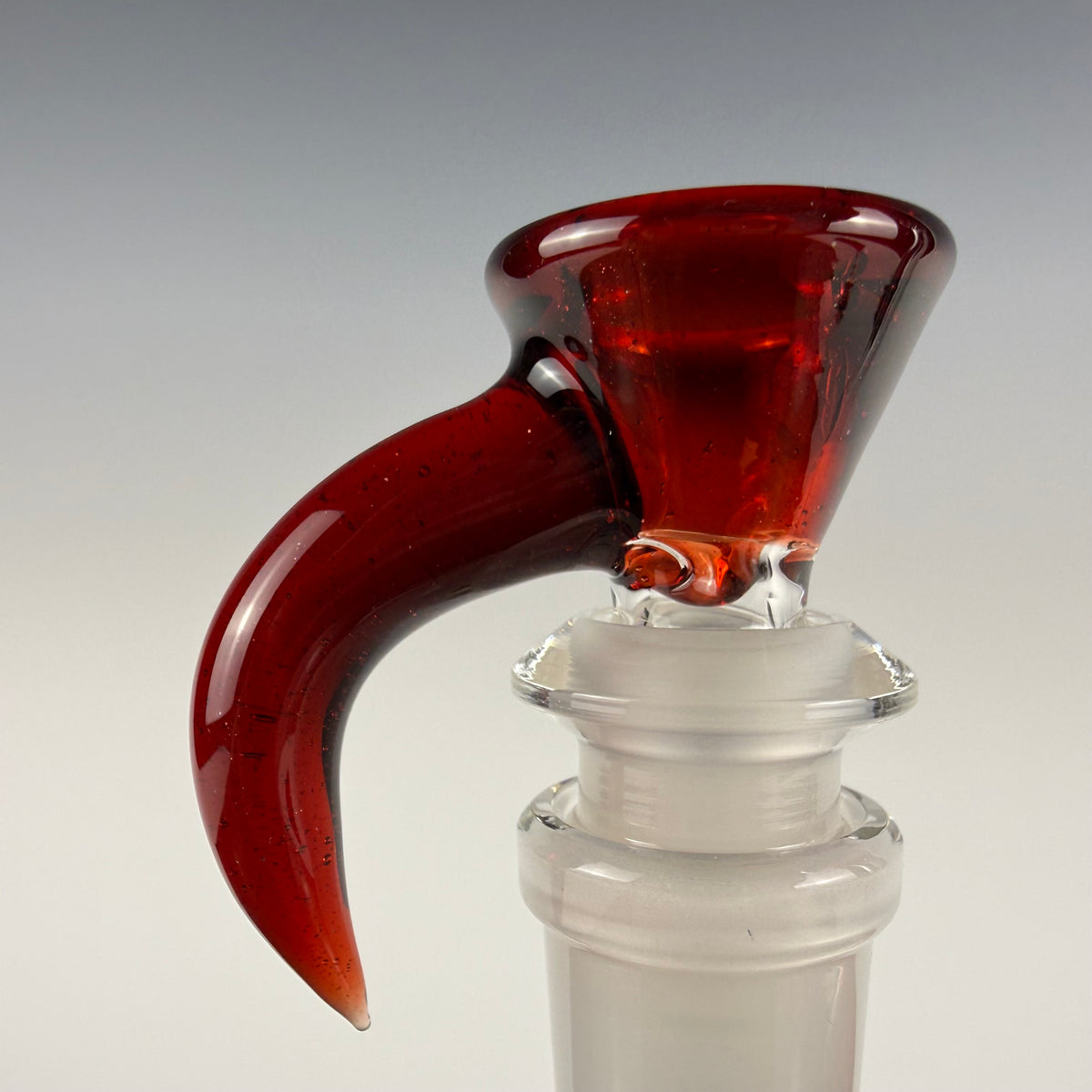 "Ruby Slippers" Double Bubbler by OJ Flame