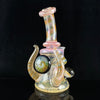 24K Gold Fumed Mini Rig by Avalon Glass